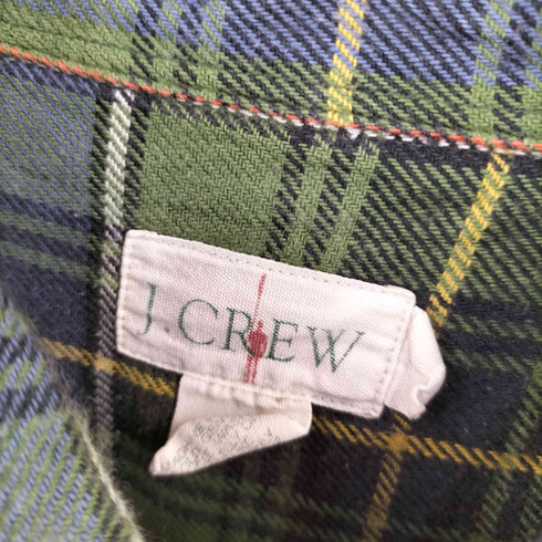 ジェイクルー J.CREW 90S 巨人タグ チェック ボタンダウン シャツ メンズ import:L